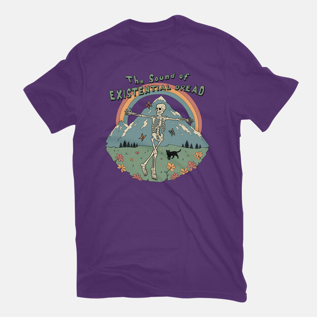The Sound Of Existential Dread-womens fitted tee-vp021