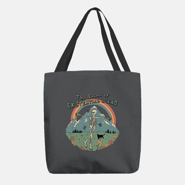 The Sound Of Existential Dread-none basic tote bag-vp021