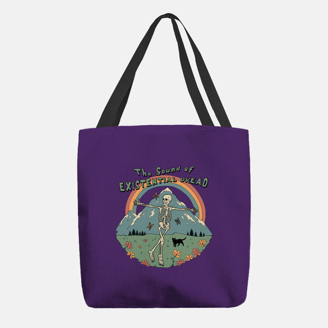 The Sound Of Existential Dread-none basic tote bag-vp021