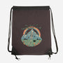 The Sound Of Existential Dread-none drawstring bag-vp021