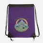 The Sound Of Existential Dread-none drawstring bag-vp021