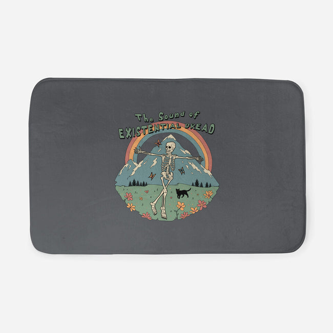 The Sound Of Existential Dread-none memory foam bath mat-vp021