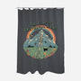 The Sound Of Existential Dread-none polyester shower curtain-vp021