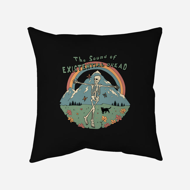 The Sound Of Existential Dread-none removable cover w insert throw pillow-vp021