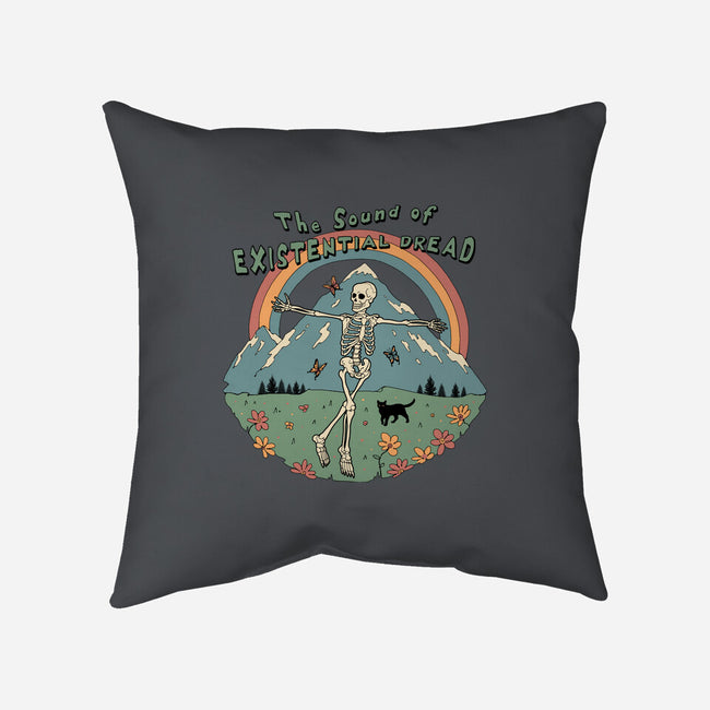 The Sound Of Existential Dread-none removable cover w insert throw pillow-vp021