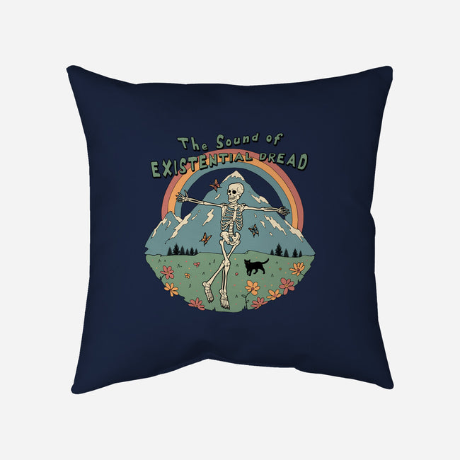 The Sound Of Existential Dread-none removable cover throw pillow-vp021