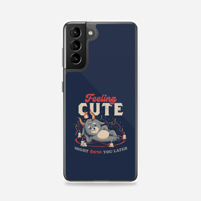 Might Curse You Later-samsung snap phone case-eduely