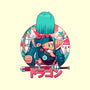 A Summer Dragon-none removable cover w insert throw pillow-Bruno Mota