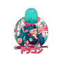 A Summer Dragon-none removable cover w insert throw pillow-Bruno Mota