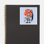 Deku At Sakura Tree-none glossy sticker-IKILO