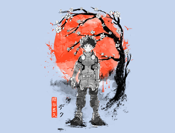 Deku At Sakura Tree