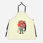 Deku At Sakura Tree-unisex kitchen apron-IKILO