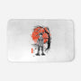 Deku At Sakura Tree-none memory foam bath mat-IKILO