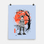Deku At Sakura Tree-none matte poster-IKILO