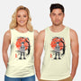 Deku At Sakura Tree-unisex basic tank-IKILO