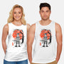 Deku At Sakura Tree-unisex basic tank-IKILO