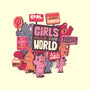 Girls Rule The World-mens basic tee-tobefonseca