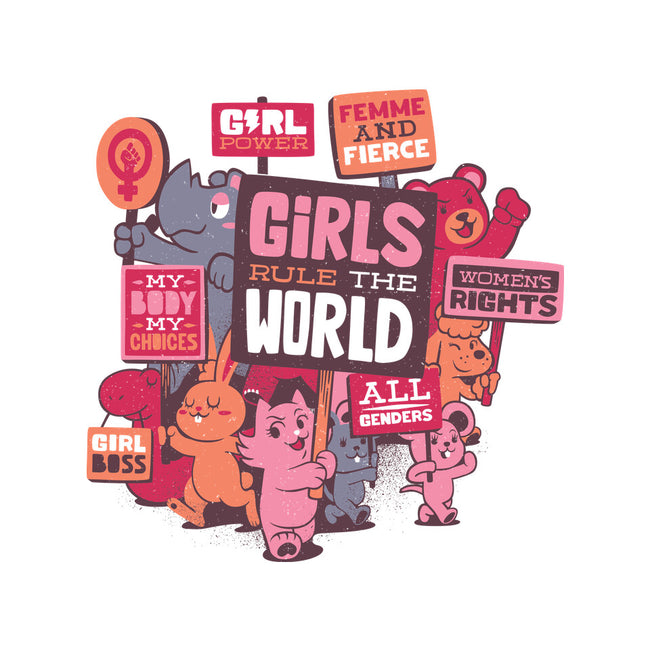 Girls Rule The World-cat basic pet tank-tobefonseca