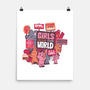Girls Rule The World-none matte poster-tobefonseca