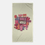 Girls Rule The World-none beach towel-tobefonseca