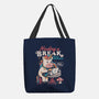 A Break From Reality-none basic tote bag-eduely