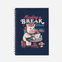 A Break From Reality-none dot grid notebook-eduely