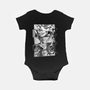 Saiyajin Heroes-baby basic onesie-meca artwork