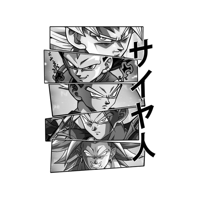 Saiyajin Heroes-none removable cover w insert throw pillow-meca artwork