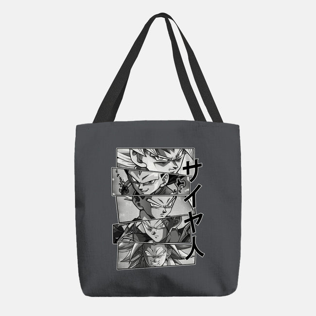 Saiyajin Heroes-none basic tote bag-meca artwork