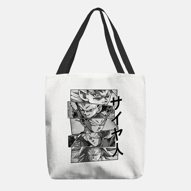 Saiyajin Heroes-none basic tote bag-meca artwork