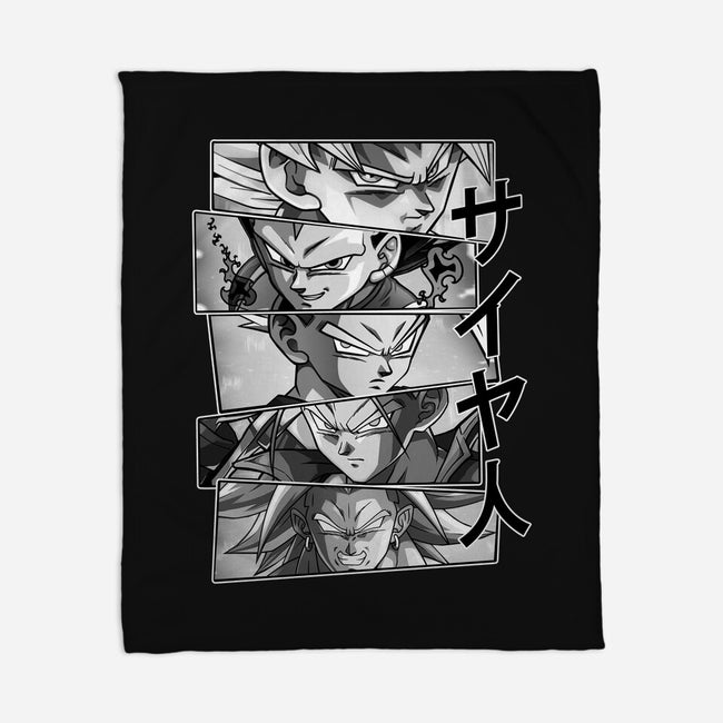 Saiyajin Heroes-none fleece blanket-meca artwork