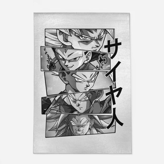 Saiyajin Heroes-none outdoor rug-meca artwork