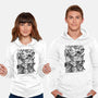 Saiyajin Heroes-unisex pullover sweatshirt-meca artwork