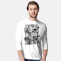 Saiyajin Heroes-mens long sleeved tee-meca artwork