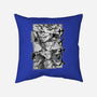 Saiyajin Heroes-none removable cover w insert throw pillow-meca artwork