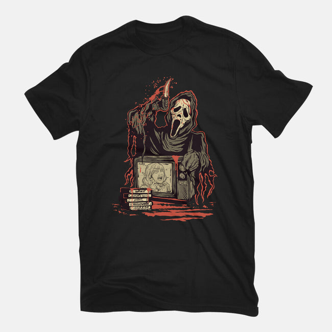 What's Your Favorite Scream Movie?-womens basic tee-Green Devil