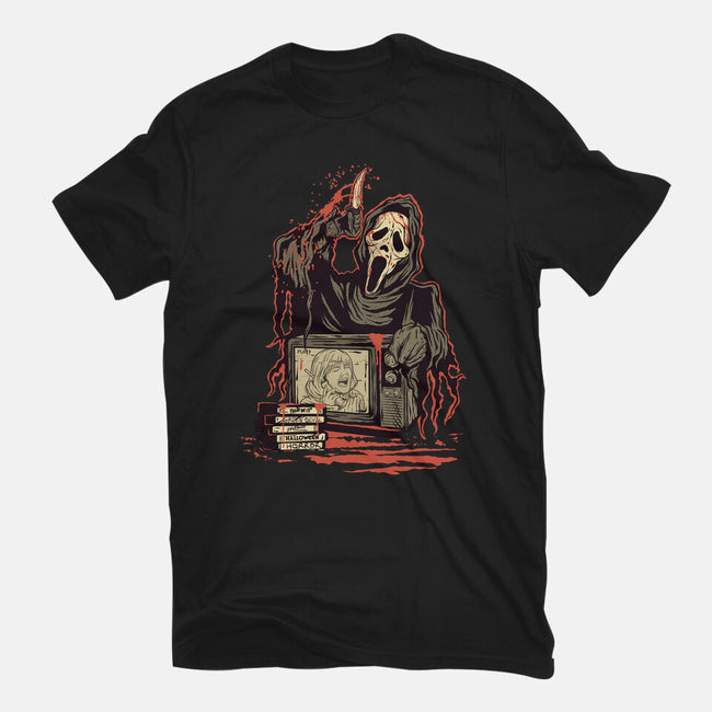 What's Your Favorite Scream Movie?-womens fitted tee-Green Devil
