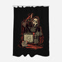 What's Your Favorite Scream Movie?-none polyester shower curtain-Green Devil