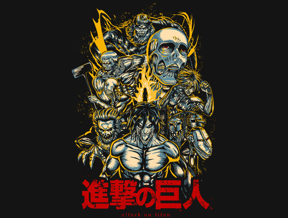 All The Titans For Attack