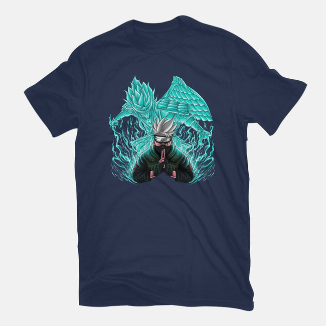 Kakashi X Susanoo-mens premium tee-alanside