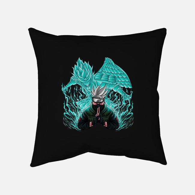Kakashi X Susanoo-none removable cover w insert throw pillow-alanside