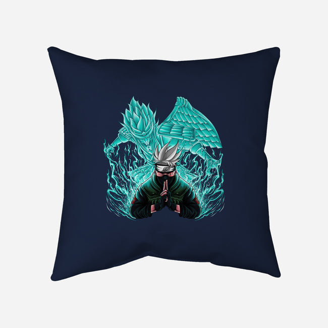 Kakashi X Susanoo-none removable cover w insert throw pillow-alanside