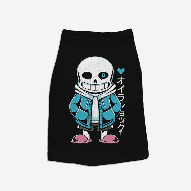 Sans Lazy Bones-dog basic pet tank-Alundrart