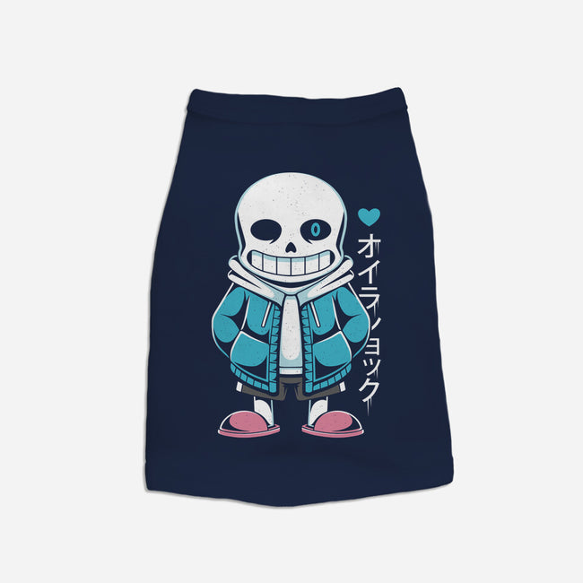 Sans Lazy Bones-dog basic pet tank-Alundrart