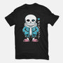 Sans Lazy Bones-womens fitted tee-Alundrart