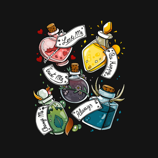 Magic Potions-womens fitted tee-Vallina84