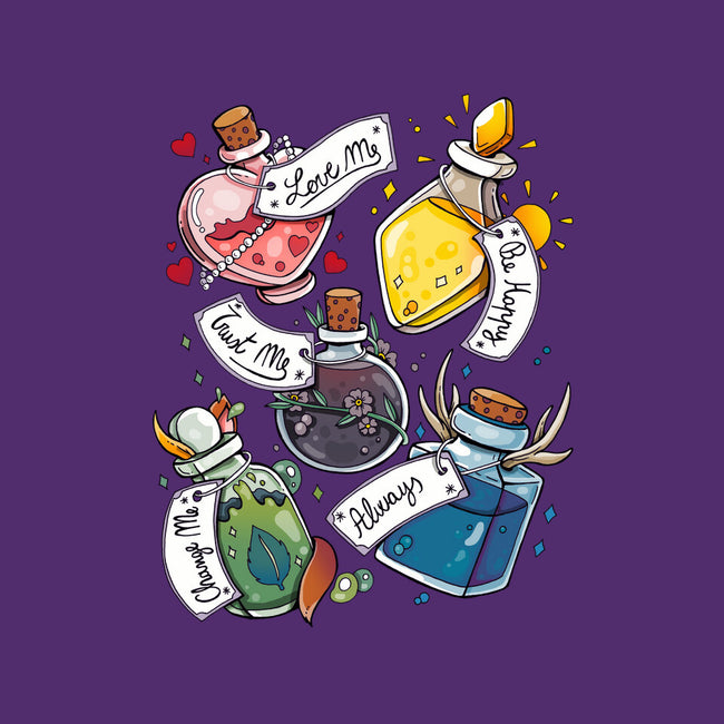 Magic Potions-none drawstring bag-Vallina84