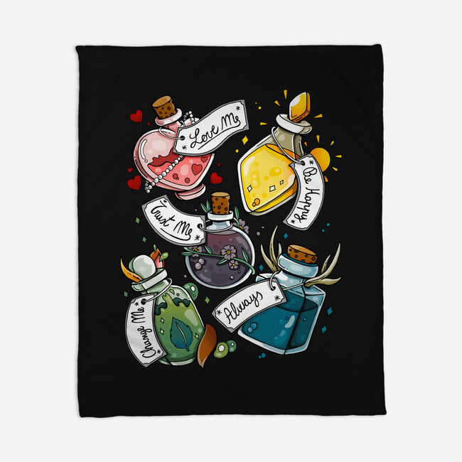 Magic Potions-none fleece blanket-Vallina84