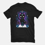 Gothic Cat-youth basic tee-Vallina84