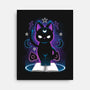 Gothic Cat-none stretched canvas-Vallina84
